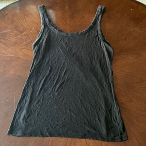 Time and Tru Women's Black Tank Top